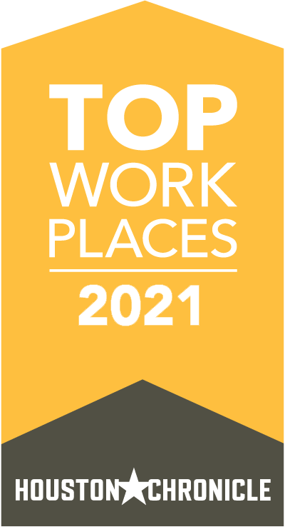 Houston Chronicle Top Workplaces 2021 Award